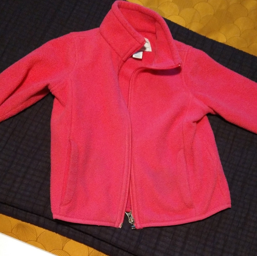 2 Amazon Essentials XS Zip up fleece jackets